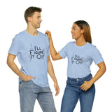 I'll Figure It Out - Stick Figure - Unisex Jersey Short Sleeve Tee