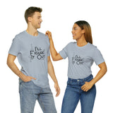 I'll Figure It Out - Stick Figure - Unisex Jersey Short Sleeve Tee