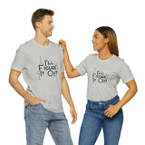 I'll Figure It Out - Stick Figure - Unisex Jersey Short Sleeve Tee