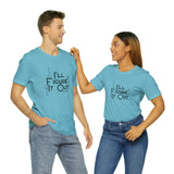 I'll Figure It Out - Stick Figure - Unisex Jersey Short Sleeve Tee