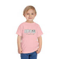 IFIO Bubble letter -I'll Figure it Out -Toddler Short Sleeve Tee