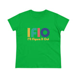 Colorful and Bold IFIO  - I'll Figure it Out - Women's Midweight Cotton Tee