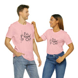 I'll Figure It Out - Stick Figure - Unisex Jersey Short Sleeve Tee