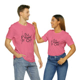 I'll Figure It Out - Stick Figure - Unisex Jersey Short Sleeve Tee