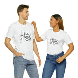 I'll Figure It Out - Stick Figure - Unisex Jersey Short Sleeve Tee