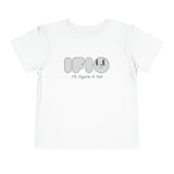 IFIO Bubble letter -I'll Figure it Out -Toddler Short Sleeve Tee