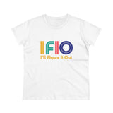 Colorful and Bold IFIO  - I'll Figure it Out - Women's Midweight Cotton Tee