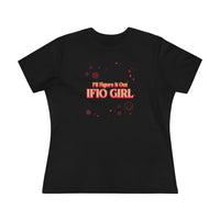 Groovy IFIO girl - Adult cotton t-shirt