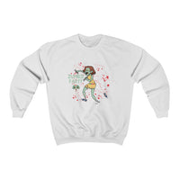 Zombie + Zumba = Zumbie Dance Party - Unisex Heavy Blend™ Crewneck Sweatshirt