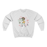 Zombie + Zumba = Zumbie Dance Party - Unisex Heavy Blend™ Crewneck Sweatshirt