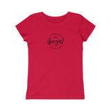 IFIO girl Emblem -Curious, Brave, Determined -  Princess Tee (youth)