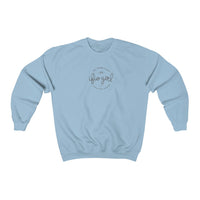 The IFIO girl Emblem - Crewneck Sweatshirt (Adult -front design)