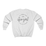 IFIO girl Emblem - Crewneck Sweatshirt (adult -back design)