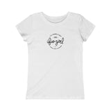 IFIO girl Emblem -Curious, Brave, Determined -  Princess Tee (youth)