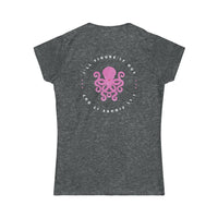 The Octopus soft style tee (Adult- junior fit)