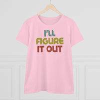 Retro - I'll Figure It Out - Women's Midweight Cotton Tee