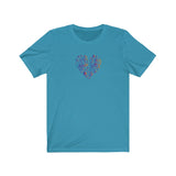 Butterflies, Flowers and Love - IFIO girl - Jersey Short Sleeve Tee (Adult)