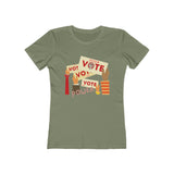 Voting Through The Years- Women's The Boyfriend Tee