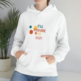 I'll Figure It Out - Color Pop - Unisex Heavy Blend™ Hooded Sweatshirt