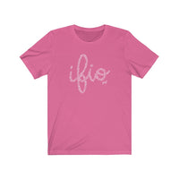 IFIO Flower Script - Jersey Short Sleeve Tee (Adult)