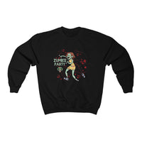 Zombie + Zumba = Zumbie Dance Party - Unisex Heavy Blend™ Crewneck Sweatshirt