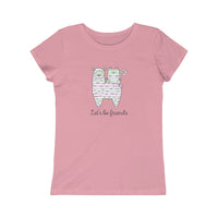 Let's Be Friends - Girls Princess Tee