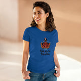 Calaveras or Sugar Skull Dancing Woman -  Midweight Cotton Tee