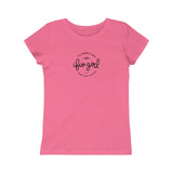 IFIO girl Emblem -Curious, Brave, Determined -  Princess Tee (youth)