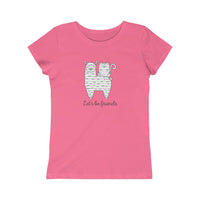 Let's Be Friends - Girls Princess Tee