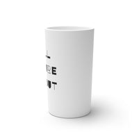 Tech Cuppa of I'll Figure It Out - Conical 3oz espresso mug