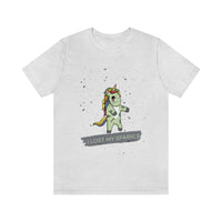 I Lost My Sparkle - Unicorn Zombie - Unisex Jersey Short Sleeve Tee