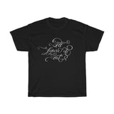 Calligraphy Art -I'll Figure It Out (Unisex heavy cotton tee)