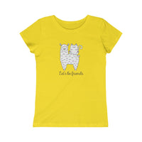 Let's Be Friends - Girls Princess Tee