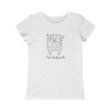 Let's Be Friends - Girls Princess Tee