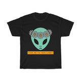 Hippy Alien 'Take Me To Your Candy'- Unisex Heavy Cotton Tee