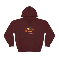 I'll Figure It Out - Color Pop - Unisex Heavy Blend™ Hooded Sweatshirt