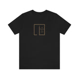 Minimalist Continual line "i" - I'll Figure It Out - Unisex Jersey Short Sleeve Tee