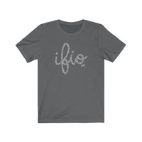 IFIO Flower Script - Jersey Short Sleeve Tee (Adult)