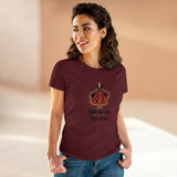 Calaveras or Sugar Skull Dancing Woman -  Midweight Cotton Tee