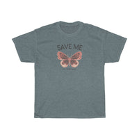 Save Me - Love, The Butterflies -classic fit cotton t-shirt