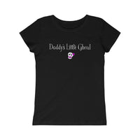 Daddy's Little  Ghoul - Girls Princess Tee