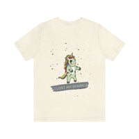 I Lost My Sparkle - Unicorn Zombie - Unisex Jersey Short Sleeve Tee