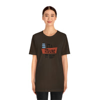 I'll Figure It Out - Mid Century Modern Era Design - Unisex Jersey Short Sleeve Tee