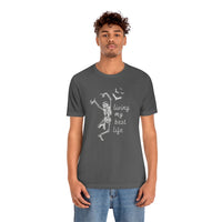 Skeleton - Living My Best Life - Unisex Jersey Short Sleeve Tee