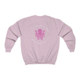 The Octopus Crewneck Sweatshirt- design on the BACK (adult)