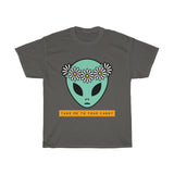 Hippy Alien 'Take Me To Your Candy'- Unisex Heavy Cotton Tee