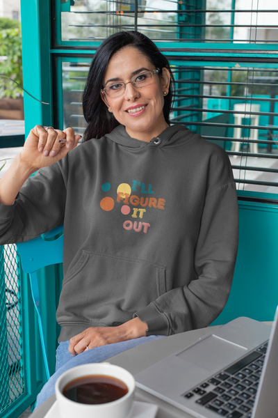 I'll Figure It Out - Color Pop - Unisex Heavy Blend™ Hooded Sweatshirt